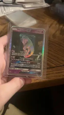Pokemon Mewtwo GX TCG Shining Legends Card 78/73 Secret Rare - Image 1