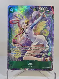Uta (Alt Art) OP13-023 SR Carrying on His Will - ONE PIECE Card Game ENGLISH - Image 1
