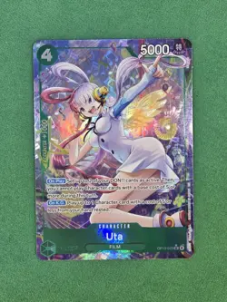 Uta (Alt Art) OP13-023 SR Carrying on His Will - ONE PIECE Card Game ENGLISH - Image 2