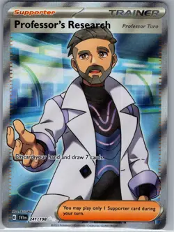Professor's Research 241/198 SV01: Scarlet & Violet Base Set - Pokemon Card - NM - Image 1