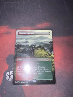 MTG Wooded Foothills (Borderless) Modern Horizons 3 Regular - Image 3