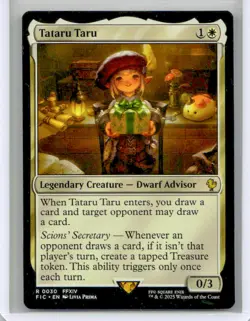 Tataru Taru #30 Commander: FINAL FANTASY Near Mint or Better W/Tracking - Image 1