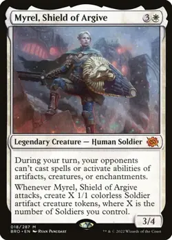 Myrel, Shield of Argive - The Brothers' War - NM - Magic The Gathering - MTG - Image 1