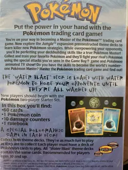 1x Water Blast Theme Deck Nm-mint Product - Pokemon 742818060691 - Image 2