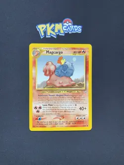 Pokemon TCG Magcargo Neo Revelation 33/64 Regular LP. - Image 1