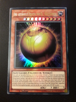 Yu-Gi-Oh! Der geflugelte Drache von Ra-Kugelmodus, DUPO-DE045, UR, 1.A., NM-EX - Image 1