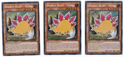 Near Mint x 3 Doodle Beast - Stego - BLCR-EN032 - Secret Rare - 1st Edition BLCR - Image 1