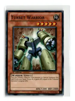 Turret Warrior - 5DS3-EN015 1st Edition - YuGiOh-LP - Image 1