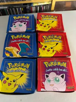23K Gold Plated Trading Card Burger King Pokemon Ball Blue & Red 6 SEALED NEW - Image 1