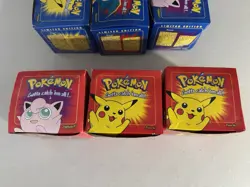 23K Gold Plated Trading Card Burger King Pokemon Ball Blue & Red 6 SEALED NEW - Image 3