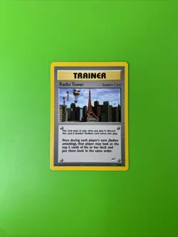 Radio Tower 95/105 New Destiny Trainer Pokemon Card NM - Image 1