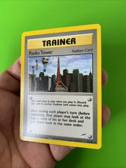 Radio Tower 95/105 New Destiny Trainer Pokemon Card NM - Image 3