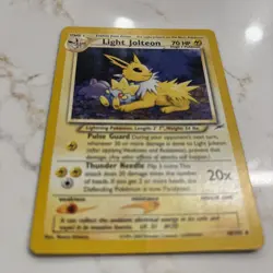 Pokemon TCG Light Jolteon Card Neo Destiny 48/105 Regular - Image 2