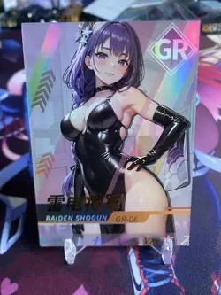 Goddess Story - Yu Niang - Raiden Shogun [GR-06] OUT OF PRINT - Waifu Anime Card - Image 1