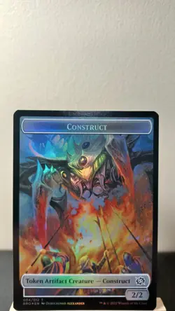 Construct // Powerstone Foil Token Common [NM] - MTG BRO - Image 1
