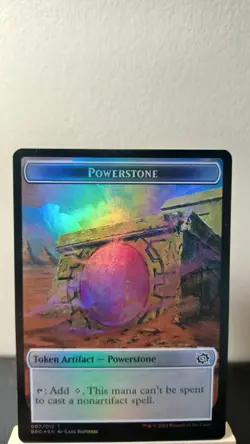 Construct // Powerstone Foil Token Common [NM] - MTG BRO - Image 2