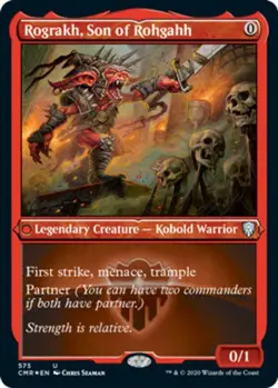 Near Mint x 1 Rograkh, Son of Rohgahh - Foil Etched Commander Legends Variants - Image 1