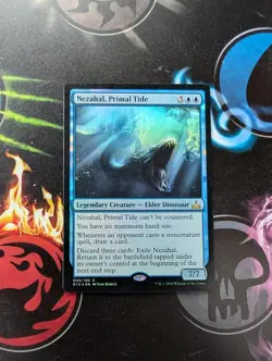Nezahal, Primal Tide Foil LP English, MTG Rivals of Ixalan - Image 1