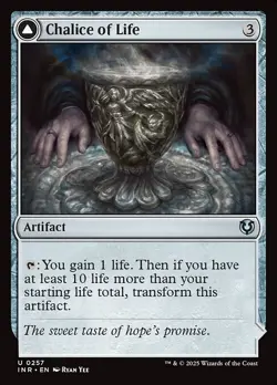 NM Foil Chalice of Death, MTG, Innistrad Remastered, Magic the Gathering, 257 - Image 1