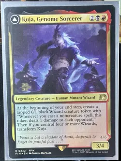 Kuja, Genome Sorcerer - FOIL - MTG - Final Fantasy - FIN - 0232 - RARE ~ NM - Image 2