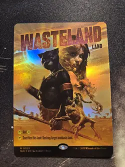 Wasteland Foil, An Encyclopedia of Magic Secret Lair - Image 1