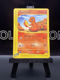 Charmander 97/165 Expedition Pokemon TCG Regular Common 2002 LP - Image 2
