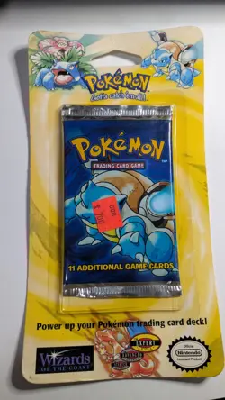 Pokemon Base Set Unlimited Blister Pack Sealed - Read Description - Image 1