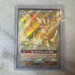 Pokemon SM Forbidden Light Ultra Necrozma GX 127/131 Full Art ULTRA RARE NM M - Image 1