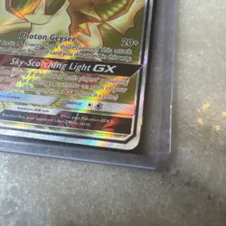 Pokemon SM Forbidden Light Ultra Necrozma GX 127/131 Full Art ULTRA RARE NM M - Image 3