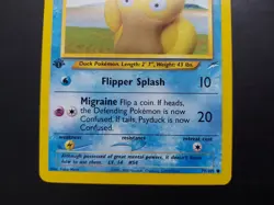 Pokemon - Psyduck 79/105 Common 1st Edition Neo Destiny - Image 3