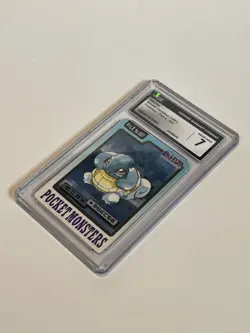 Squirtle Bandai Carddass (1997) Pokemon- Part 4 - No. 007 CGC 7 (NM/Mint+) - Image 3