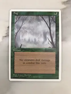 Fog MTG Magic the Gathering Card NM Near Mint Fourth 4th Edition - Image 1