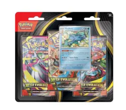 Pokemon Trading Card Game: Mega Evolution Three-Booster Blister-Golduck - Image 1