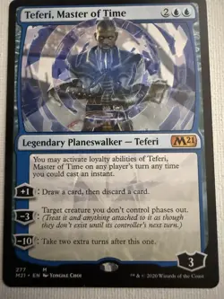 Teferi Master of Time (#277) Core Set 2021 (Mythic) MTG NM - Image 1