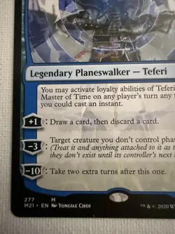 Teferi Master of Time (#277) Core Set 2021 (Mythic) MTG NM - Image 5