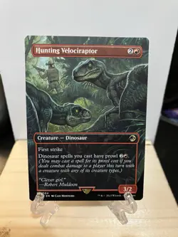 Hunting Velociraptor (Borderless) Universes Beyond: Jurassic Park World... - Image 1