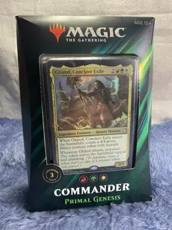 MTG Commander 2019 PRIMAL GENESIS Commander Deck FACTORY SEALED - Image 1