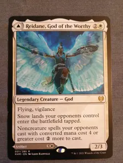 Reidane, God of the Worthy - Kaldheim - Rare - NM MTG - Image 1