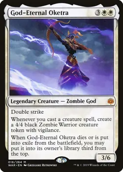 God-Eternal Oketra [War of the Spark] Moderately Played - Image 1