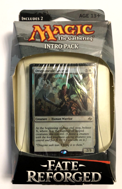 MTG Fate Reforged UNFLINCHING ASSAULT W/B Intro Pack + 2 Boosters 2015 - Image 1