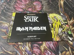 Secret Lair x Iron Maiden: Album Art - Rainbow Foil MTG - Image 1