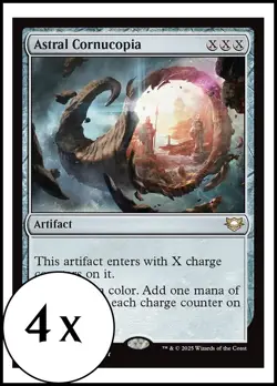 MTG - 4 x Astral Cornucopia - Playset 4x x4 - Edge of Eternities - Image 1