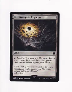 2023 MTG MAGIC THE GATHERING DR. WHO TERRAMORPHIC EXPANSE - Image 1