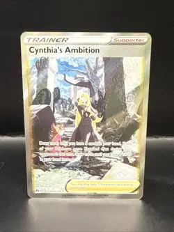 Pokemon TCG Cynthia's Ambition Crown Zenith: Galarian Gallery GG60/GG70 A - Image 2