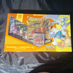 Pokemon TCG Reshiram & Charizard GX Premium Collection Box - New Factory SEALED - Image 1
