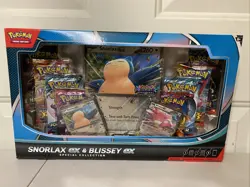 Pokemon Snorlax Ex & Blissey Ex Special Collection Box (NEW & SEALED) - Image 1