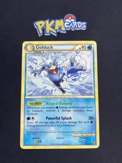 Pokemon TCG Golduck Triumphant 22/102 Regular Rare LP. - Image 1