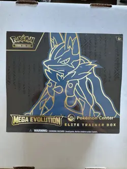 Pokemon Center ETB Mega Evolution Lucario Elite Trainer Box - Image 2