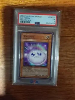 2004 Yu-Gi-Oh! WATAPON promo movie pack PSA 5 - Image 1