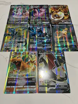 8 oversized jumbo Pokemon cards - Image 1